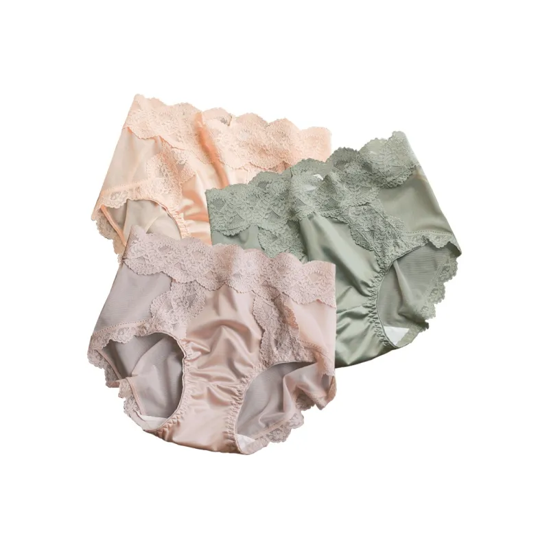 XIA.WA.ZHI.XIU Underpants Women's Shopping Bag 3 Pack-12