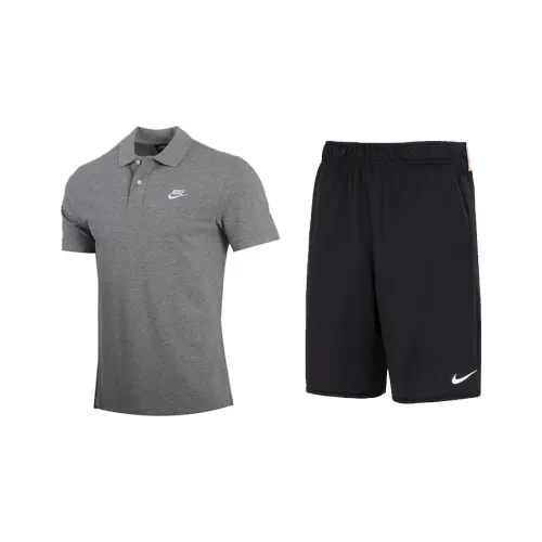 nike boys hyperdunk 2017 mens fashion 2018 Gray Top+Black Pants