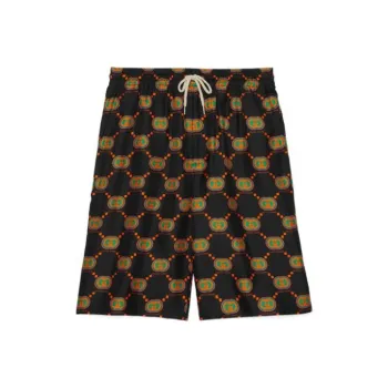 GUCCI Casual Shorts Men Black
