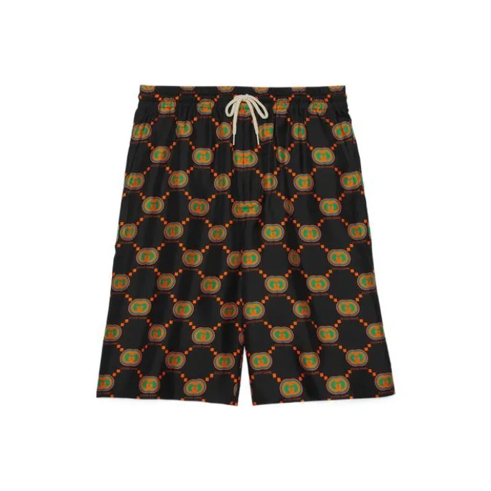 GUCCI Casual Shorts Men Black-0
