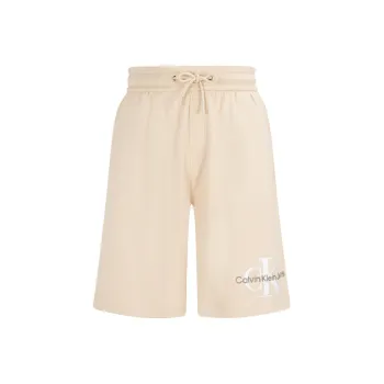 CALVIN KLEIN Casual Shorts Men's Ecru