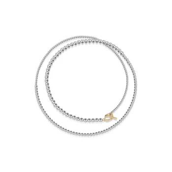 FUNNXI Titanium Steel, Faux Pearl Necklaces Women's