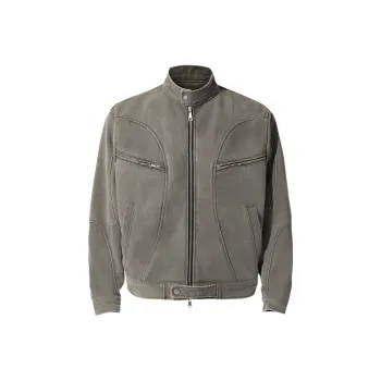 Pirkadat Denim Jacket Unisex Gray