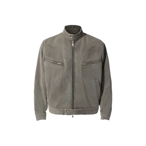 Pirkadat Denim Jacket Unisex Gray