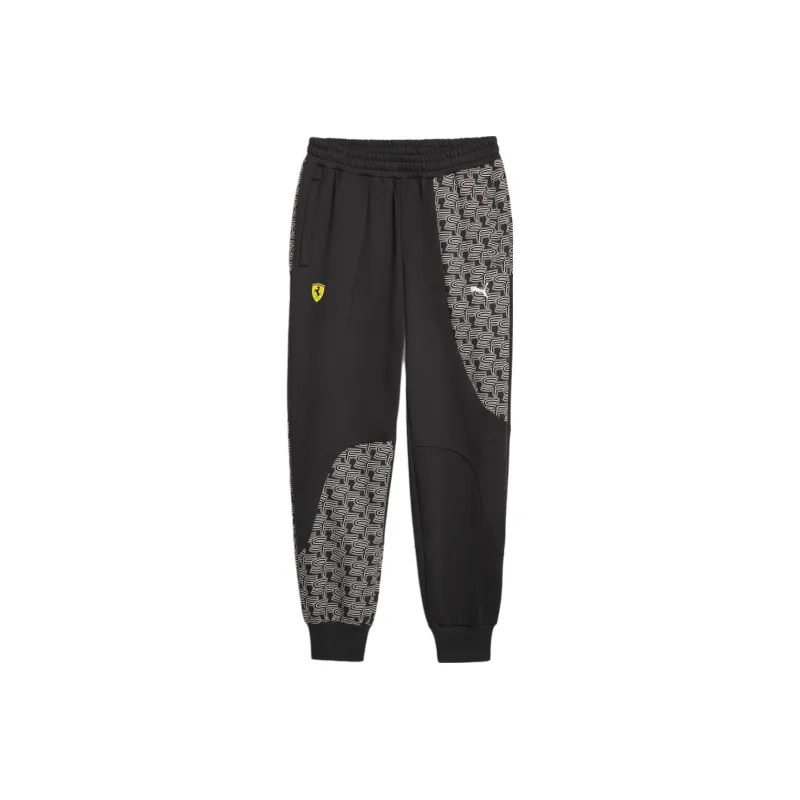 PUMA Scuderia Ferrari Race Sweatpants Casual Pants Men's Black-0