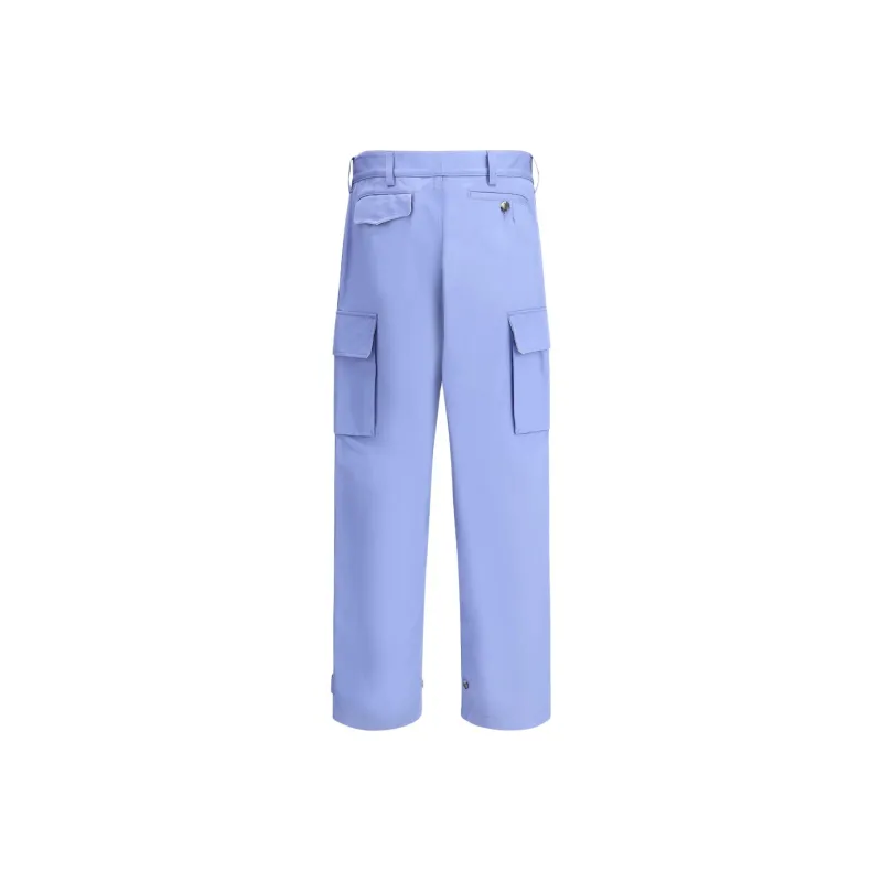 MARNI Gabardine Cargo Trousers-1