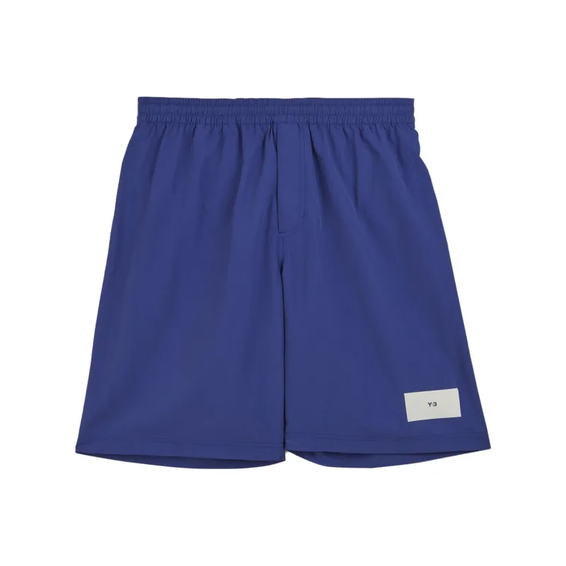 Y-3 Logo-patch Swim Shorts-0