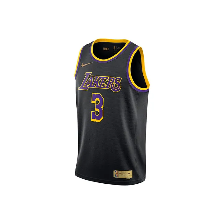 Nike X NBA Basketball Jerseys Men Black-0