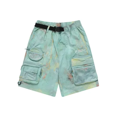 FILA FUSION Trending Street Series Casual Shorts Men Standard White