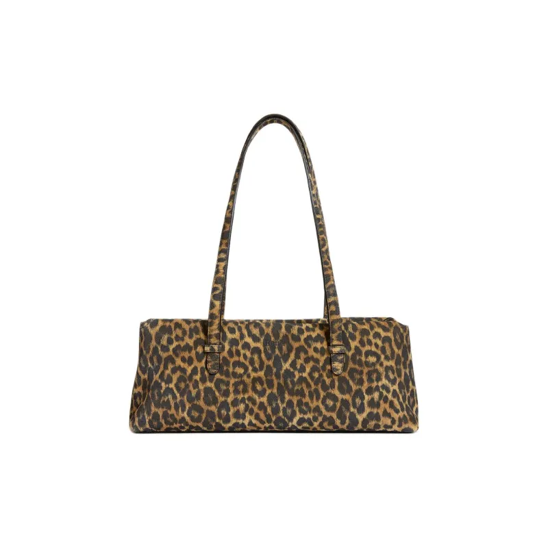 Rouje Calfskin Shoulder Bag Women's Leopard Print-0