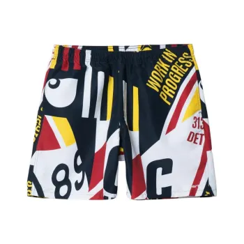 Carhartt WIP Casual Shorts Unisex Red Yellow