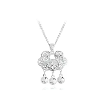 CUTE DAME Sterling Silver Necklaces Women's
