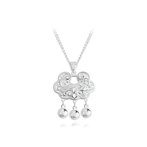 CUTE DAME Sterling Silver Necklaces Women's