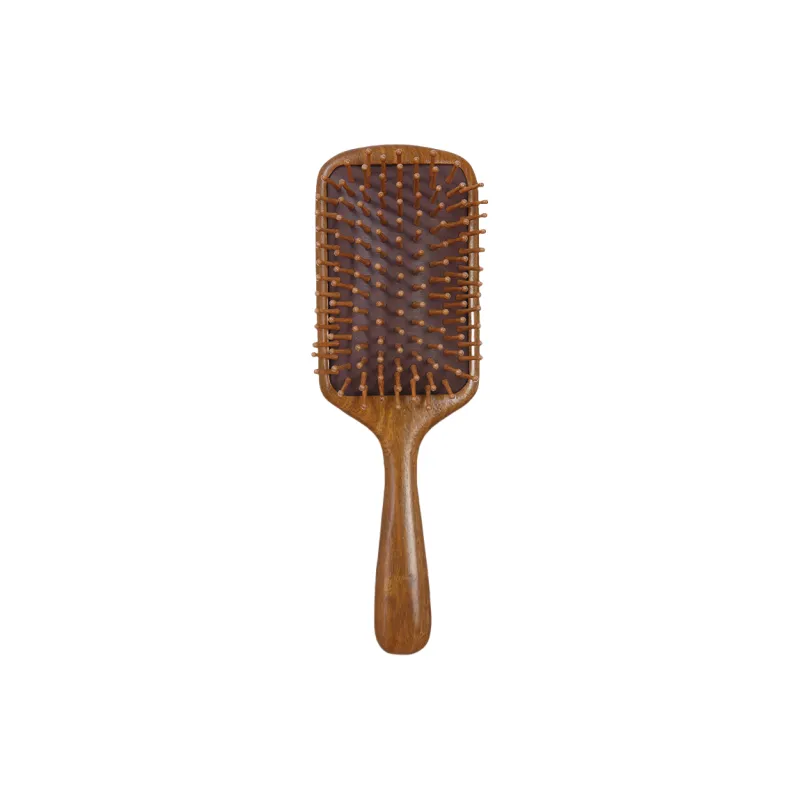 Gentle Welcome Air Cushion Air Bag Static Natural Golden Sandalwood Comb Massage-0