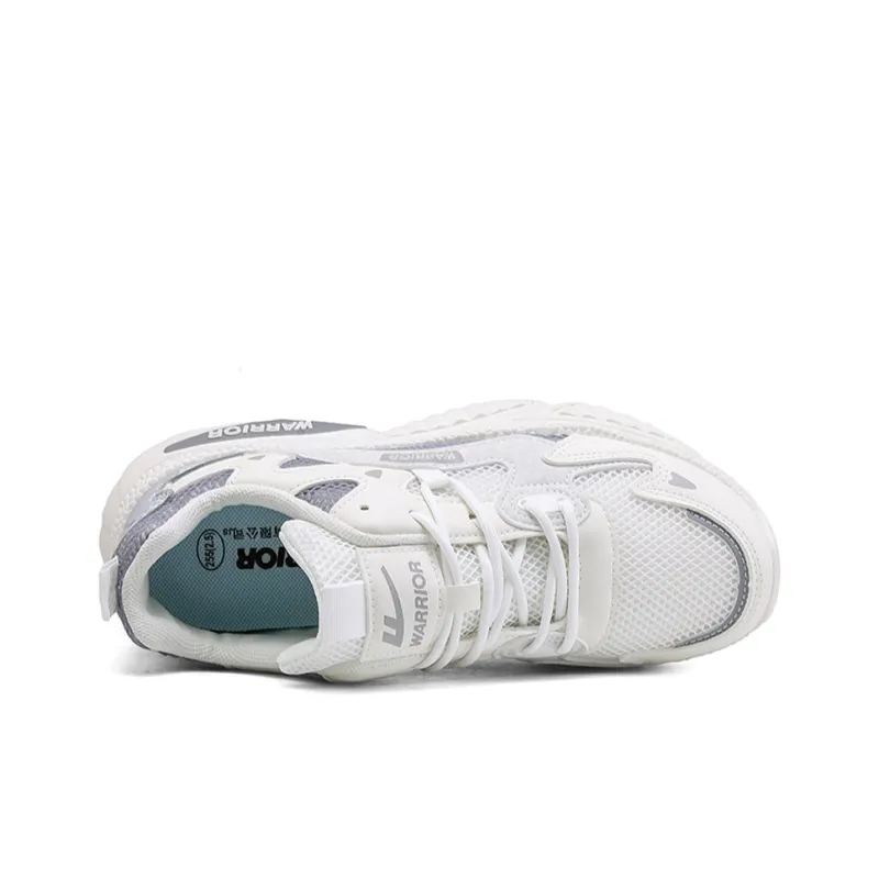 Warrior Abrasion Resistant Lightweight Height Increasing Low Top Chunky Sneakers Men's-4