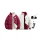 Burgundy (Comes with Thermal Hat+Scarf)