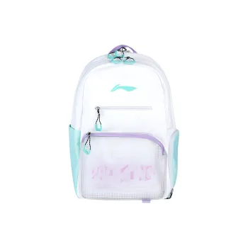 LiNing Badminton Racket Bags Backpack White Unisex