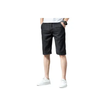 SUNDANCE Denim Shorts Men's Black