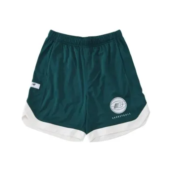 New Balance Dimple Mesh Line Casual Shorts Men Dark Green