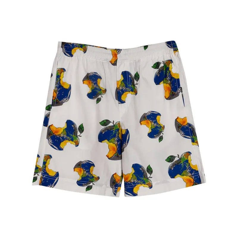 MSGM Casual Shorts Men Beige-0