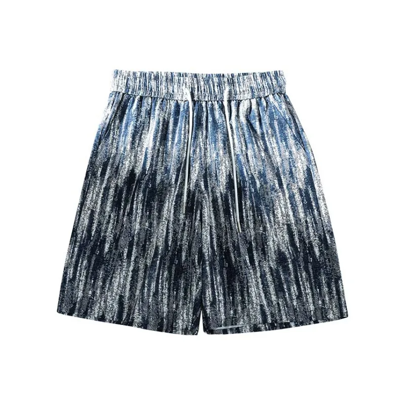 Izex Casual Shorts Unisex Denim Blue-0