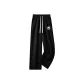 [Comfortable and Breathable]Black (Fat Cat Holding Fish Pants Logo)