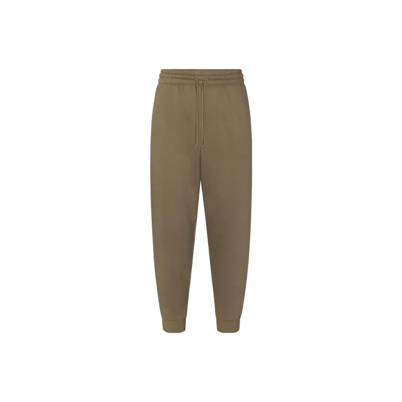 SKIMS FLEECE LOUNGE MENS TAPERED JOGGER Casual Pants Men's ARMY/Army Green-0