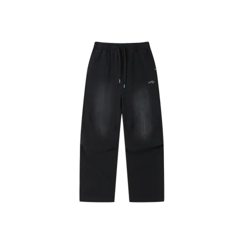 DANGEROUSPEOPLE Casual Pants Unisex Black