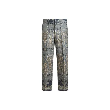 ETRO Paisley Printed Tailored Trousers