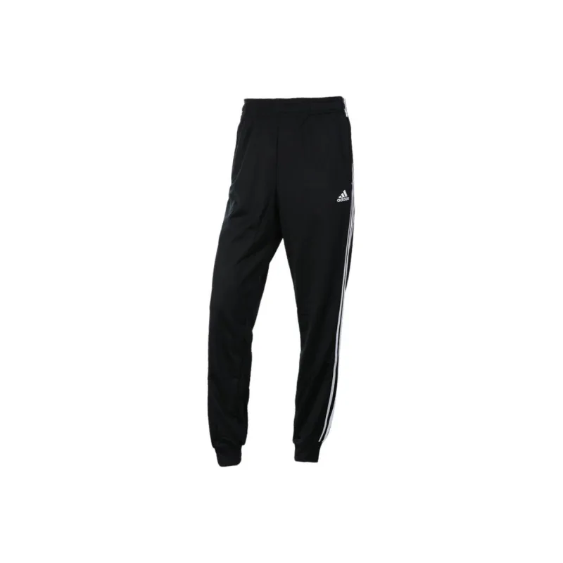 Adidas Knitted Sports Pants Men's Black-0