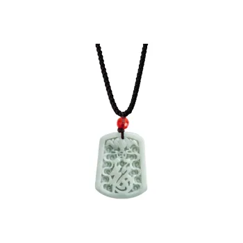 HUISHI Glutinous Jade Jadeite Necklaces Unisex