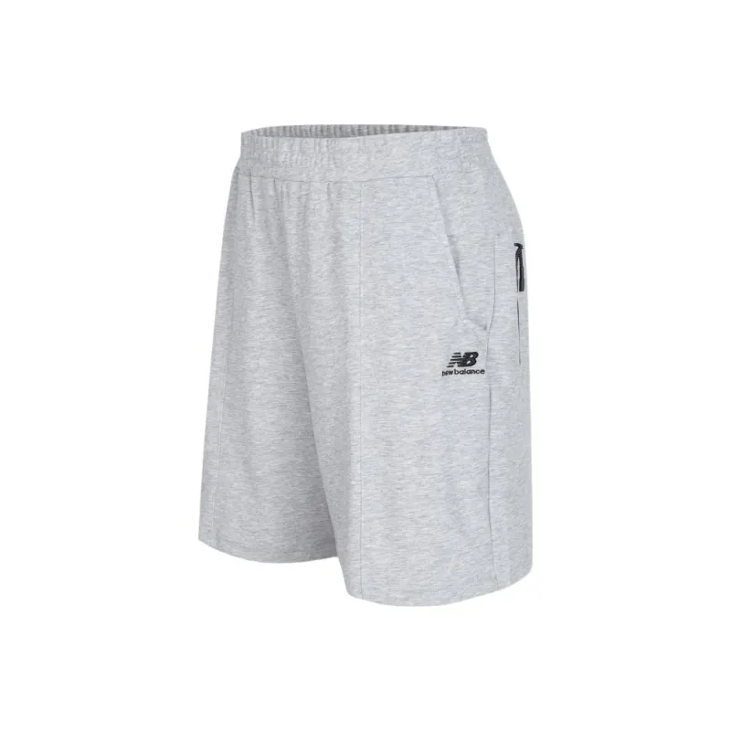 New Balance Casual Shorts Unisex Medium Gray-0