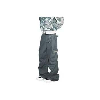 WHELVE Casual Pants Unisex Dark Gray