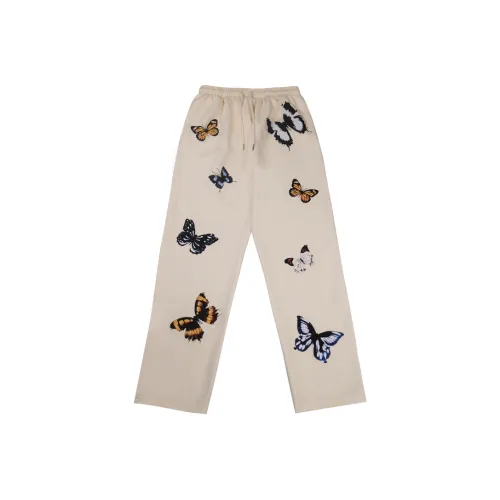 BKCXZICE Casual Pants Men's Apricot