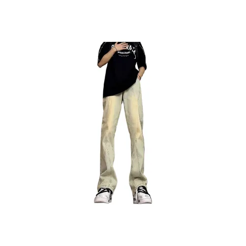 Glona Klio Jeans Unisex Mud Yellow