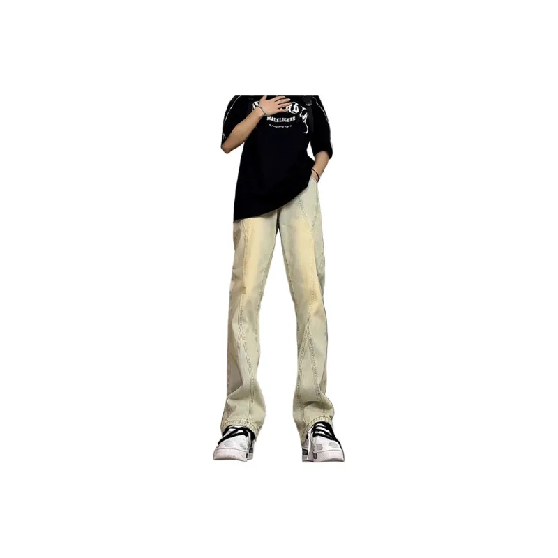 Glona Klio Jeans Unisex Yellow Mud-0