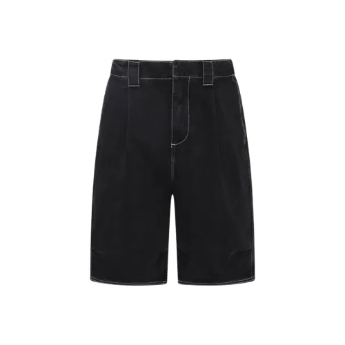 Sunnei High Waist Denim Bermuda Shorts