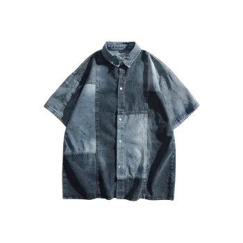 TONYBEAR Shirts Men Blue