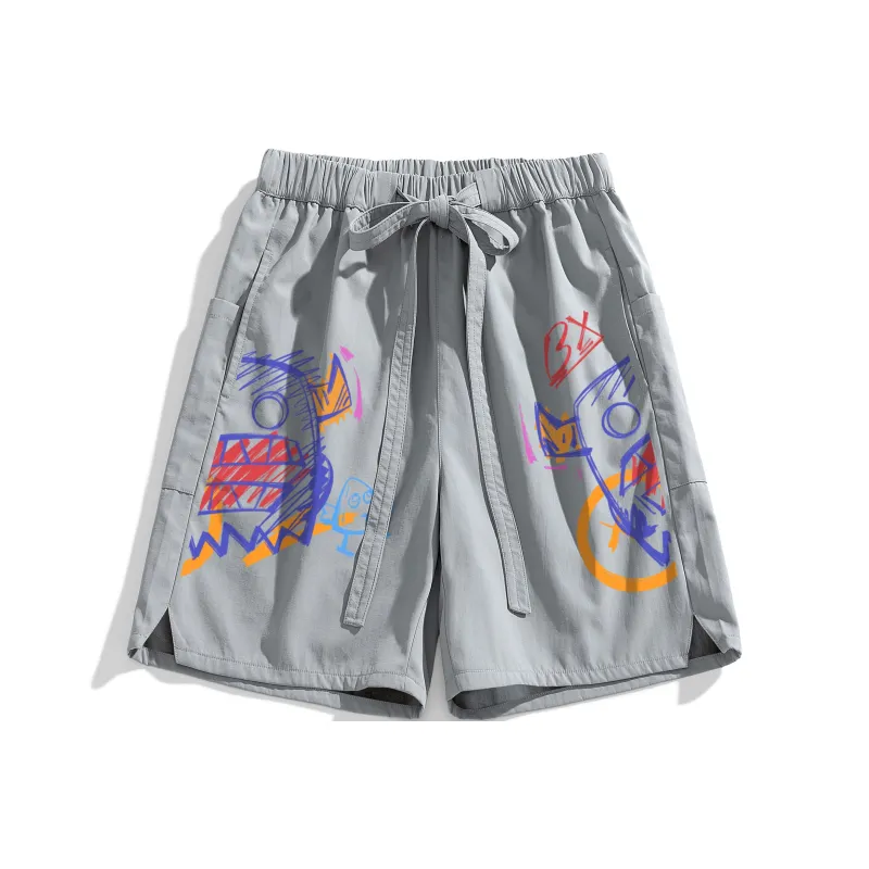 B.X Casual Shorts Unisex-20