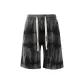 Black (Washable, No Frayed Edge)