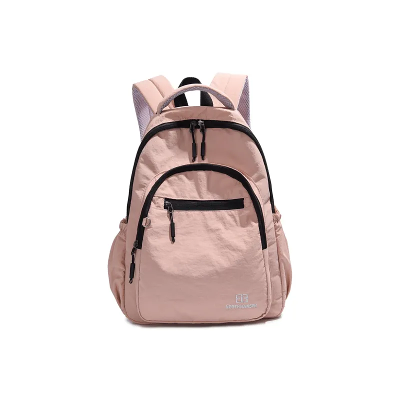 BRABOSTON Oxford Backpack Unisex Pink/Coffee/Black/Beige-0