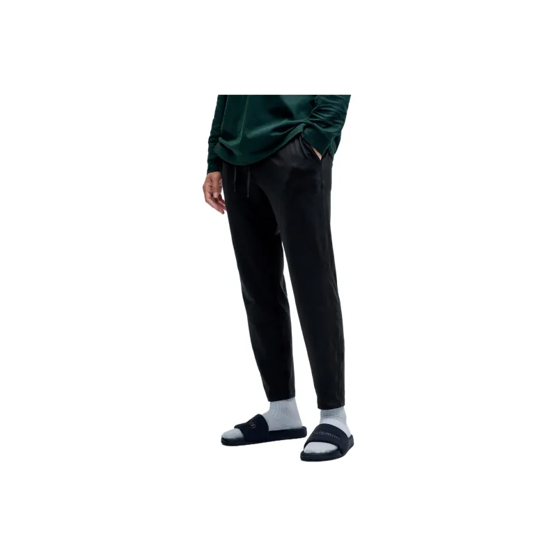 Lululemon Soft Jersey Casual Pants 37' Men's Black-0
