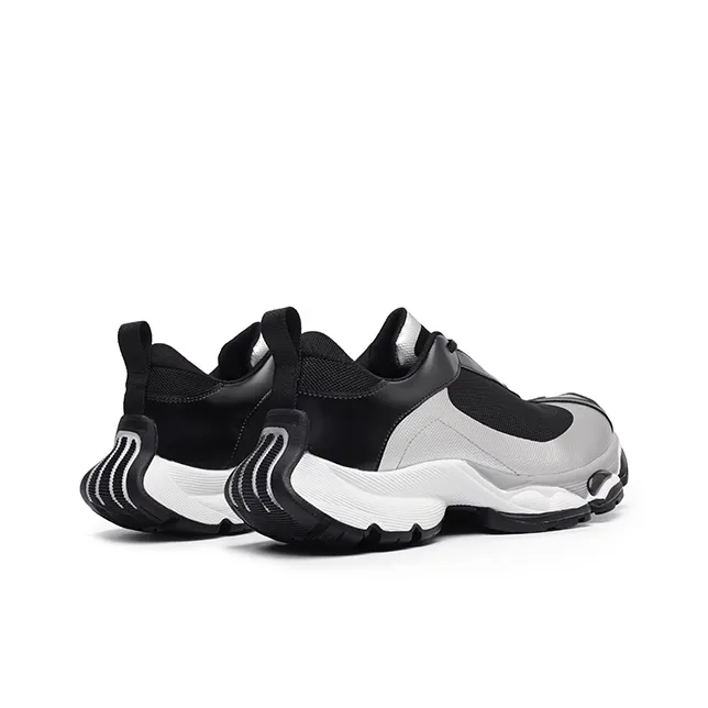APRHE Slip Resistant, Breathable, Lightweight, Height Increasing Low Top Chunky Sneakers Unisex-3