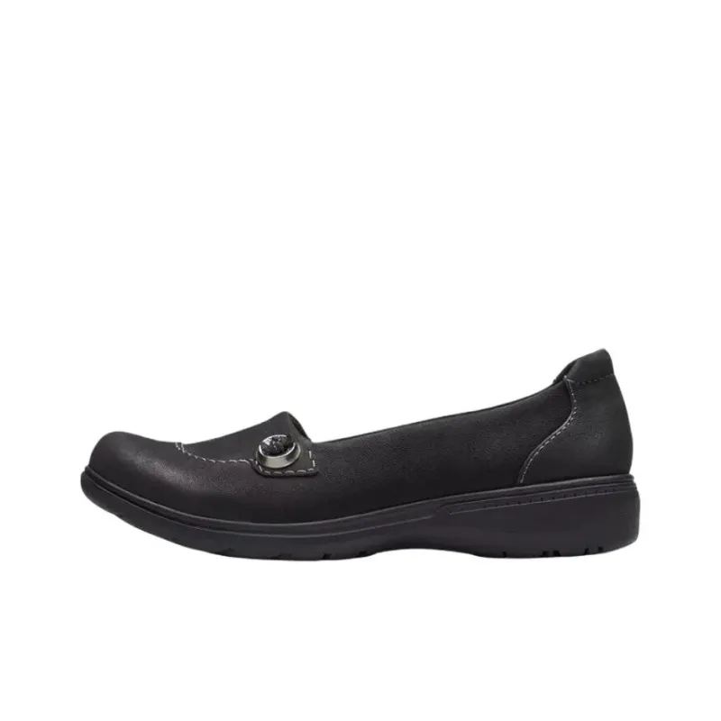 Clarks Carleigh Lulin Casual Single Shoes Women's Black-0