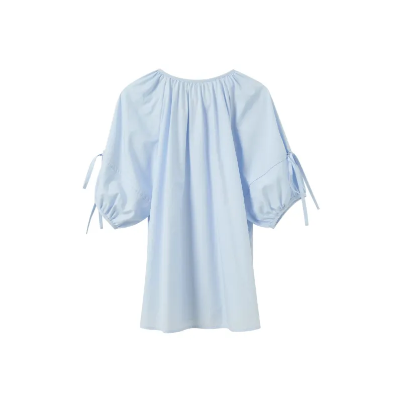 3COLOUR Shirts Women's Sky Blue-1
