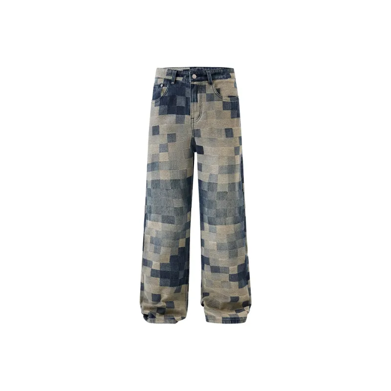 EPTISON Jeans Men Vintage Blue-0
