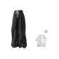 Black Pants (with White Short-Sleeved Shirt)