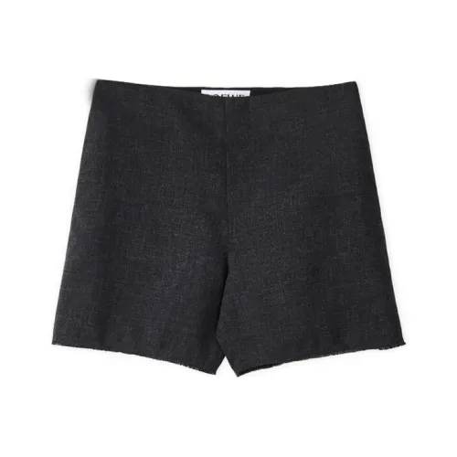 LOEWE Casual Shorts Men Coal Gray