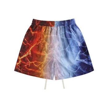 WILDX Casual Shorts Unisex Ice Flame