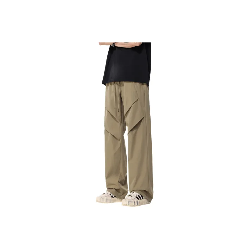 FASTFISH Casual Pants Unisex Black-21